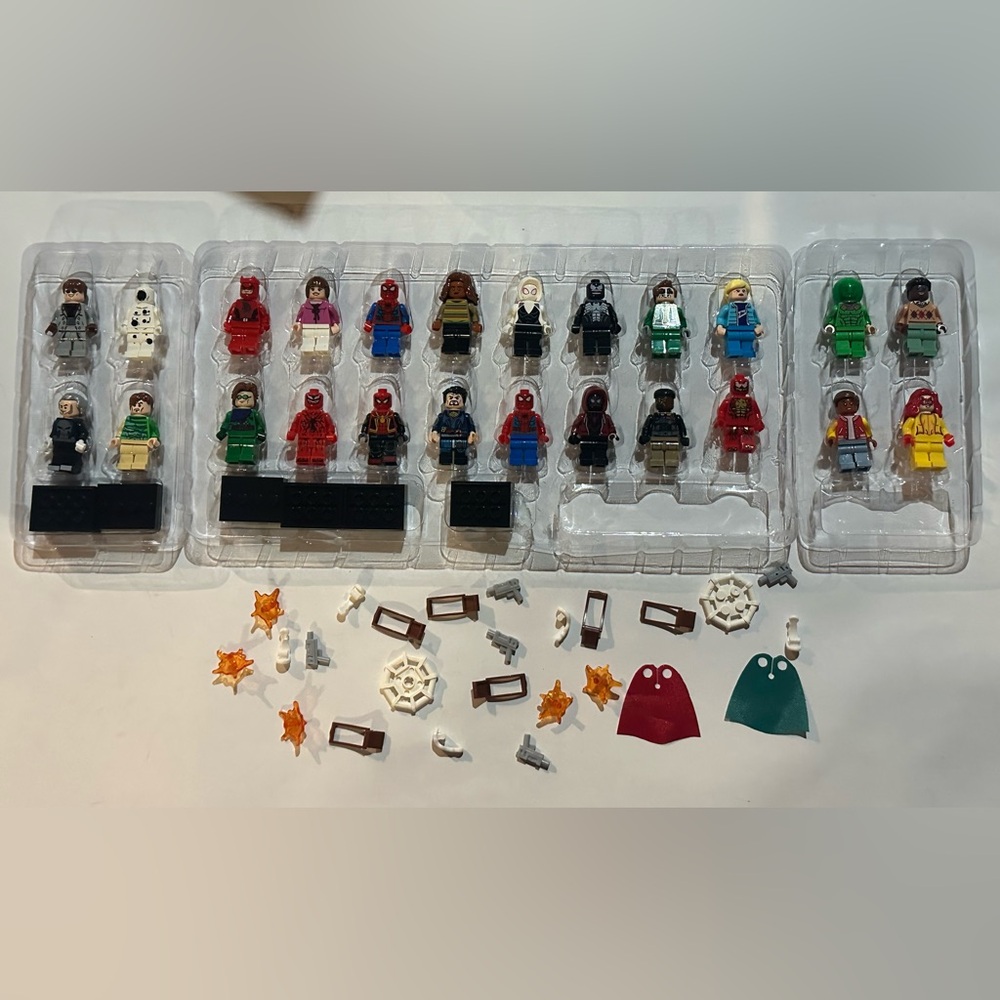 Miles Morales Hero Bundle Minifigures Set 24Pcs Brick Figures Lego Compatible - Picture 3 of 10